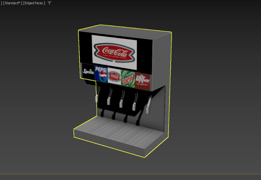 3d Soda dispenser