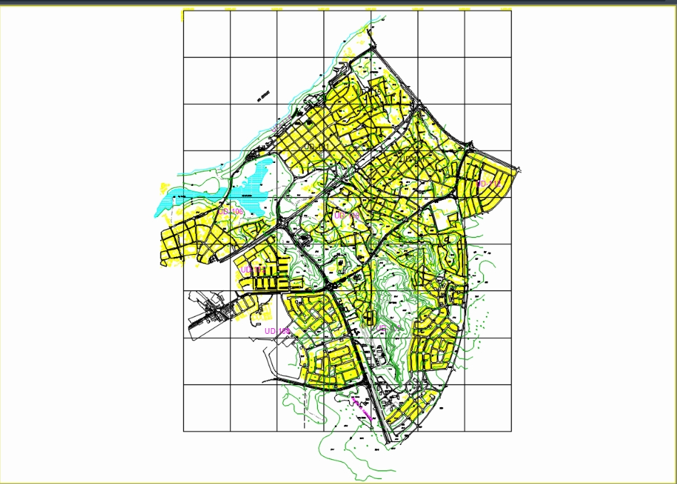 Photogrammetric aerial of Guayana city