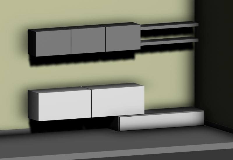 Composición modular salón