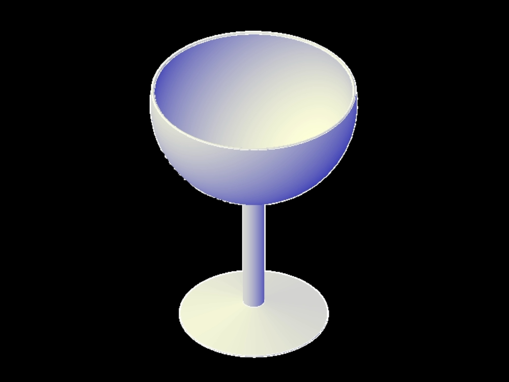 Cup in 3d.
