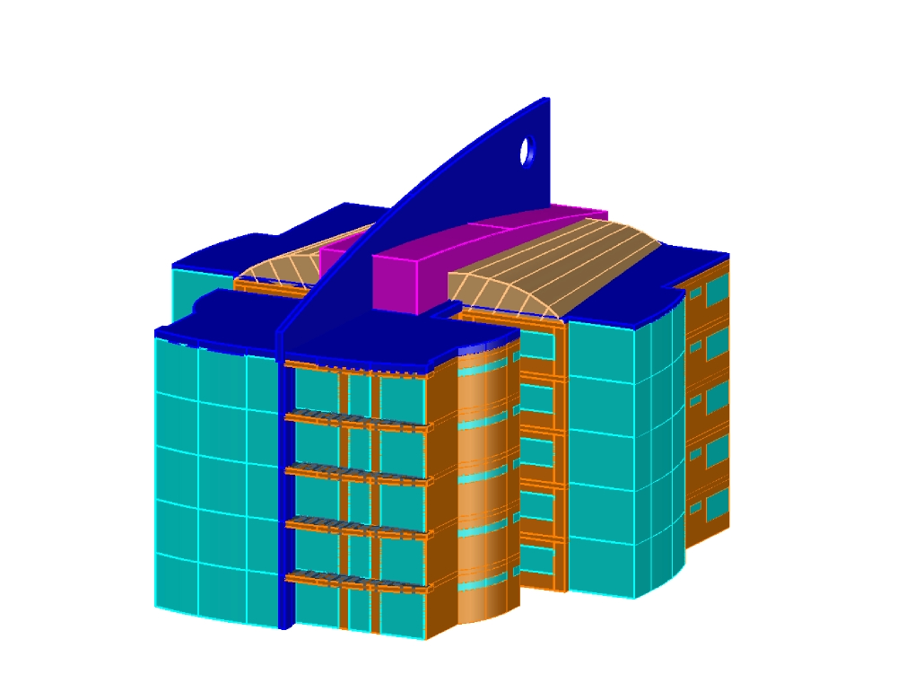 Edificio en 3D