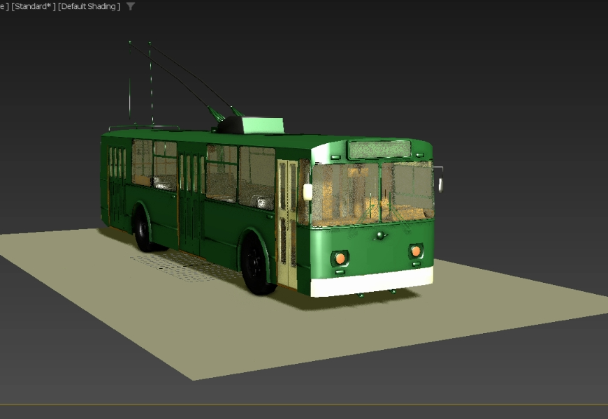 Trolleybus 3D