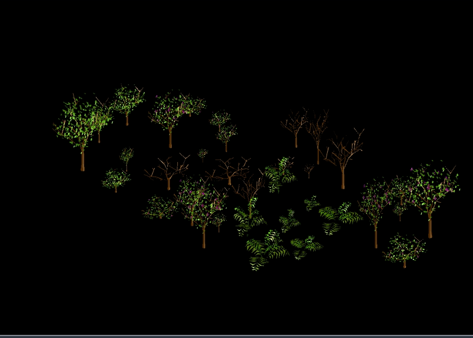 árboles 3D