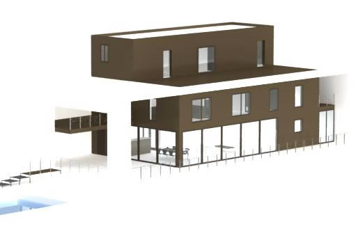 Habitação moderna 3d