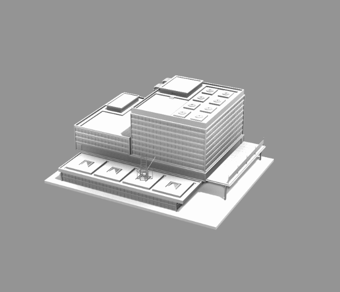 Office builing 3D