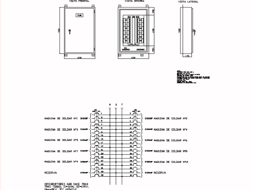 Estructura atornillada