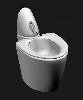 Toilette 3D