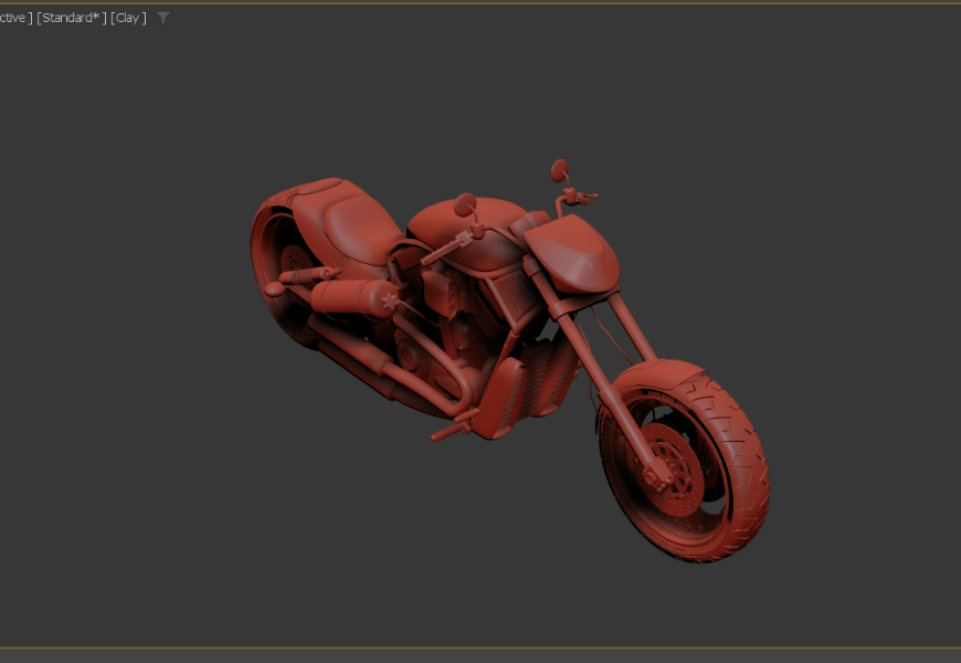 Motocycle  Harley 3d