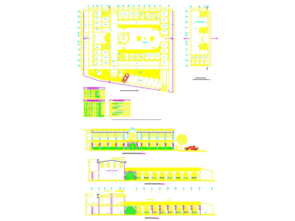 Multi Use Commercial Quadrangle