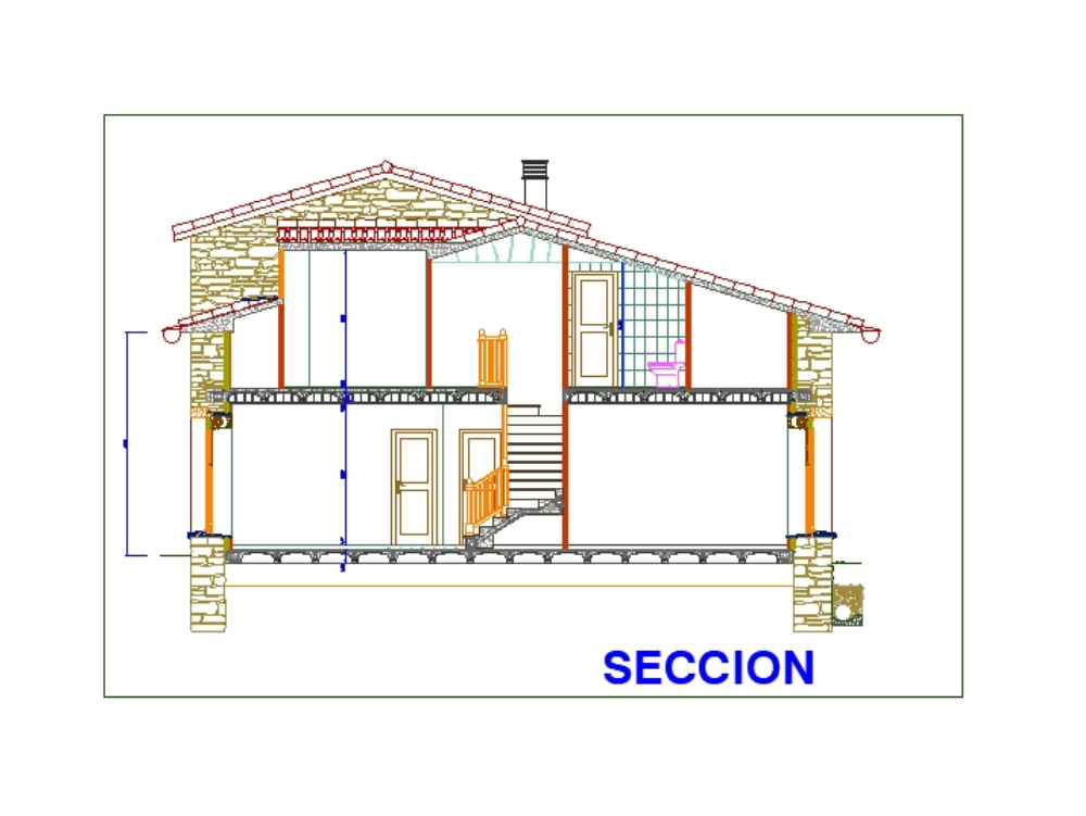 Section construction de logements.