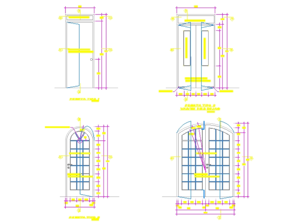 portes gothiques