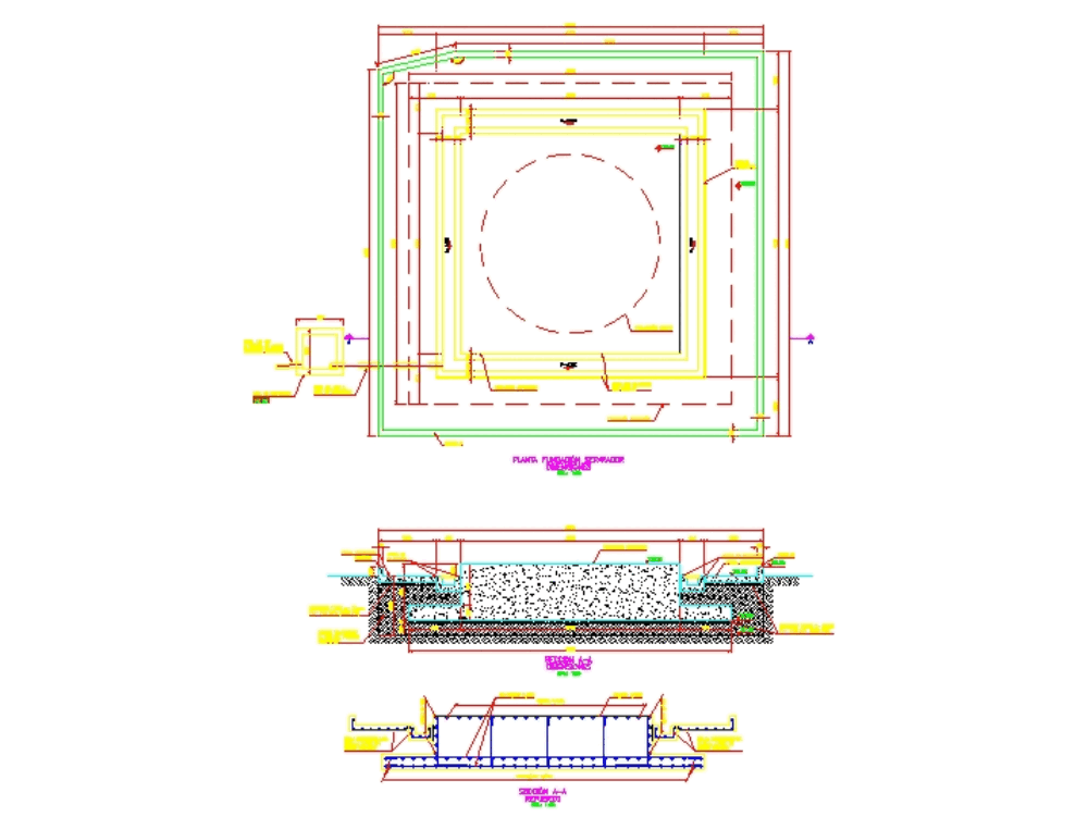 Tank industrial storage in AutoCAD | CAD download (520.58 ... diesel fuel filter systems 