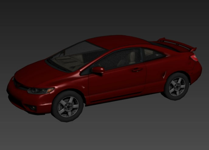 Honda Civic - Voiture 3D