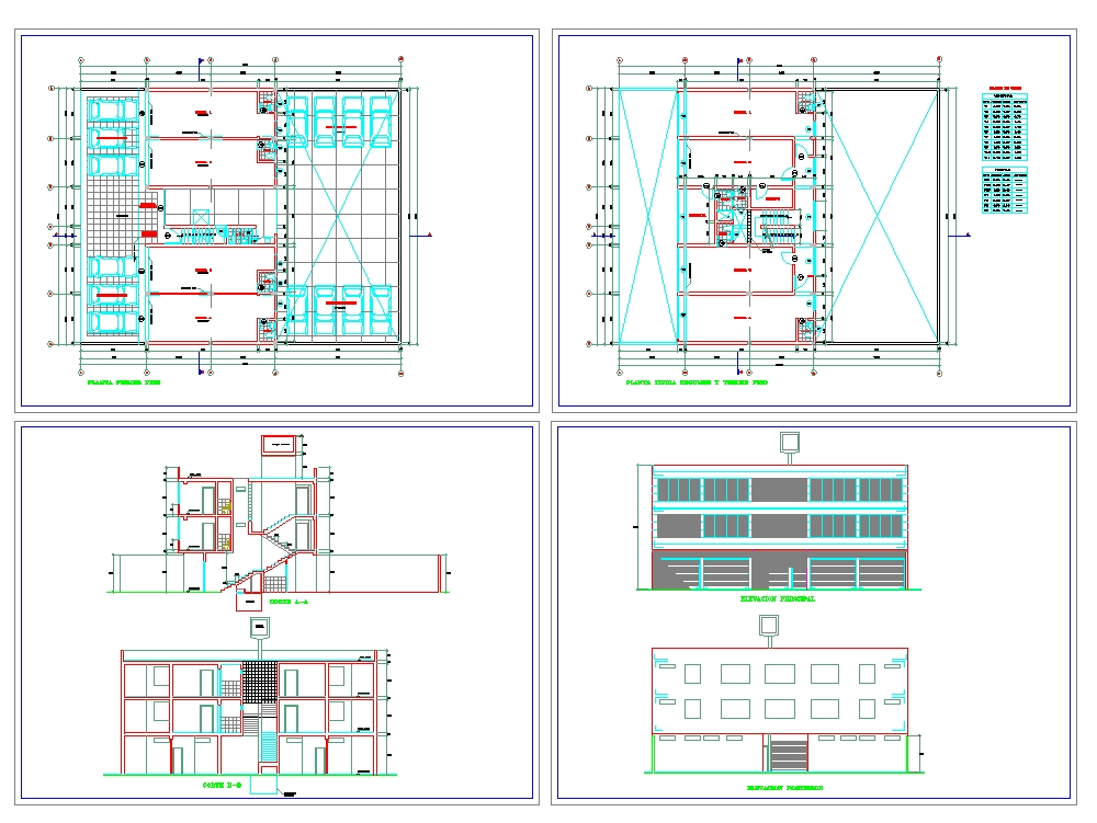 Edifício Comercial Pachacamac Em Autocad Cad 227 95 Kb Bibliocad