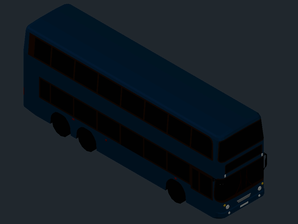 Bus metropolitano 3D