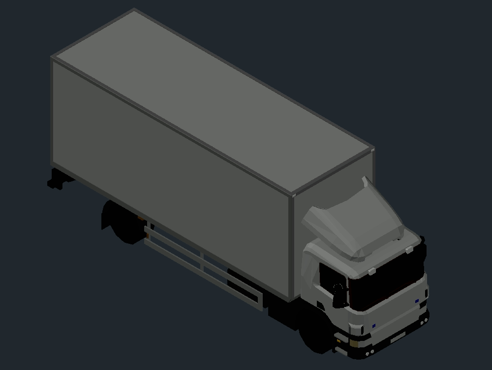scania truck 3d