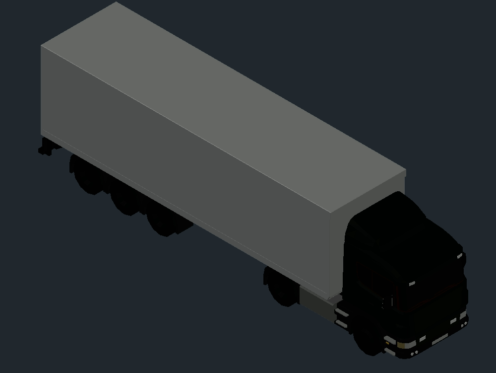 Camión Scania 3D