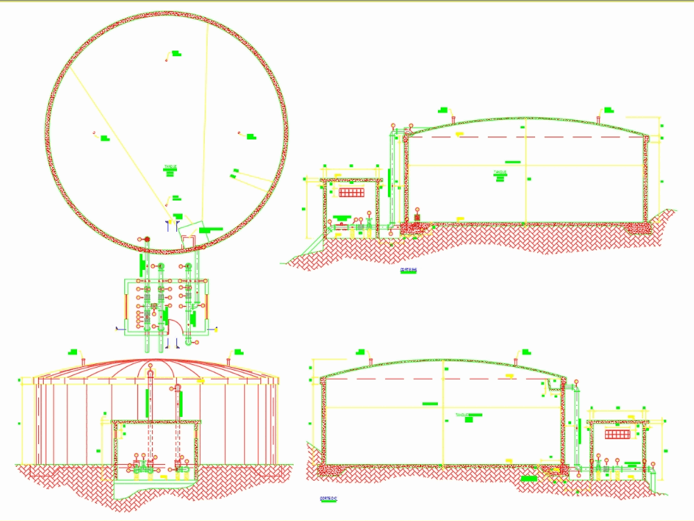 Tanque Hidráulico Em Autocad Baixar Cad 13931 Kb Bibliocad 4449