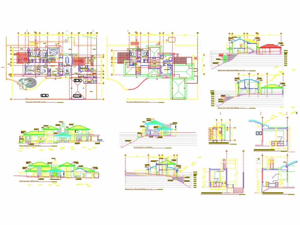 single-family-home-in-autocad-cad-download-854-81-kb-bibliocad