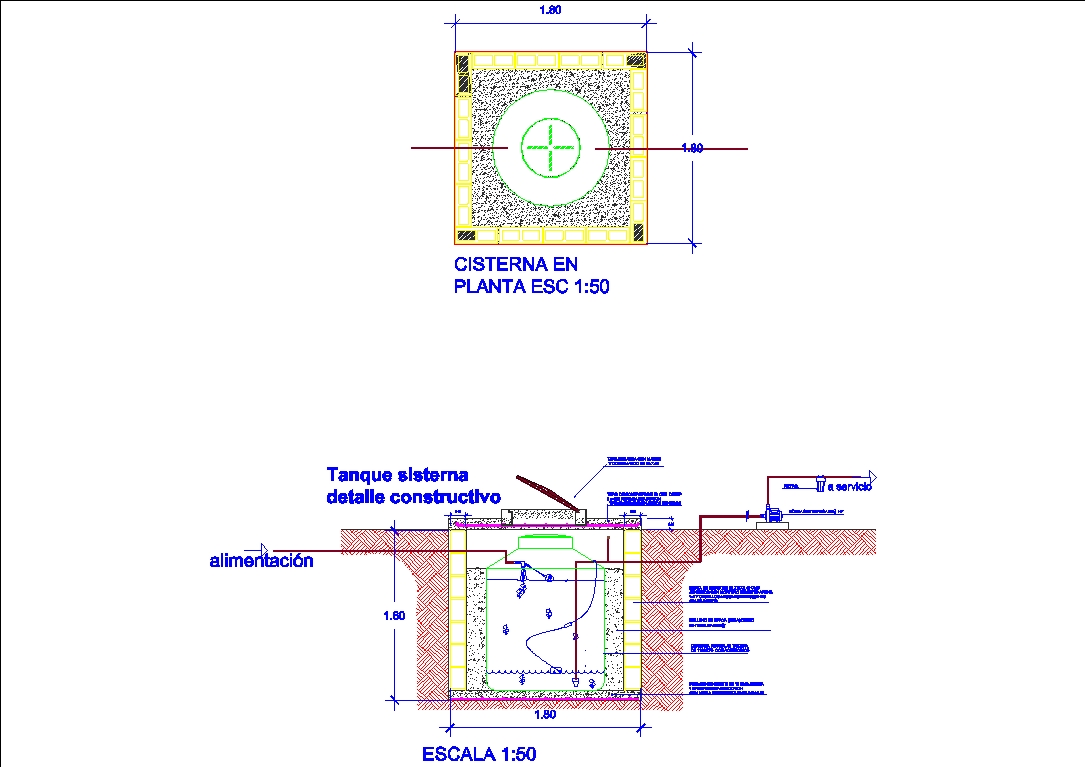 Instalación de tinaco cisterna rotopls