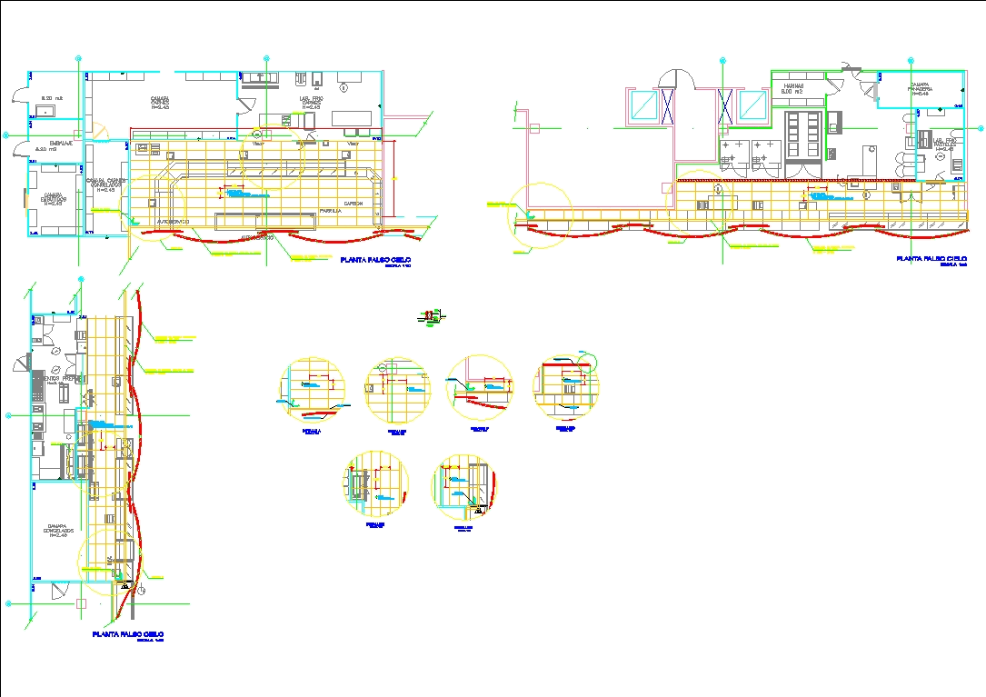 Details false ceiling in AutoCAD | CAD download (1.02 MB ...