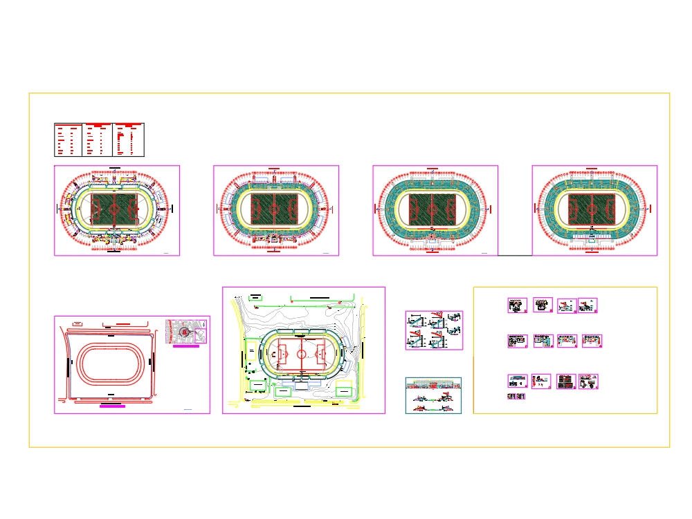 Stadium in AutoCAD CAD download 2 62 MB Bibliocad