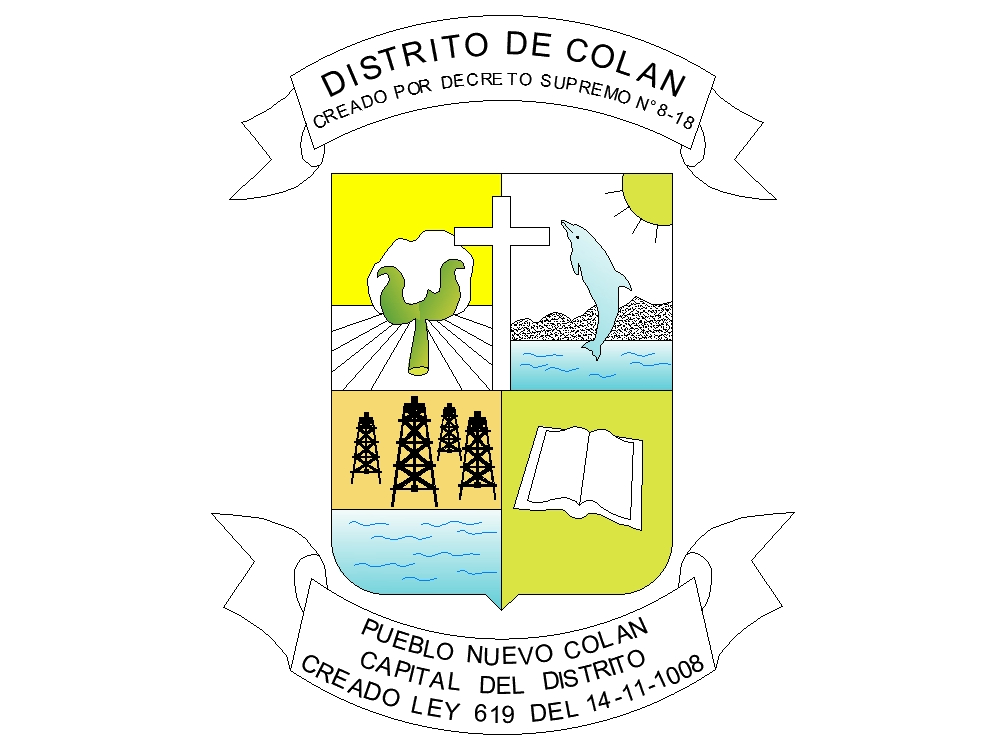 coat of arms of colan district