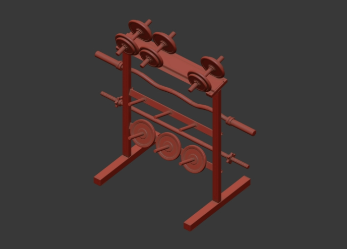 Set of weights 3d