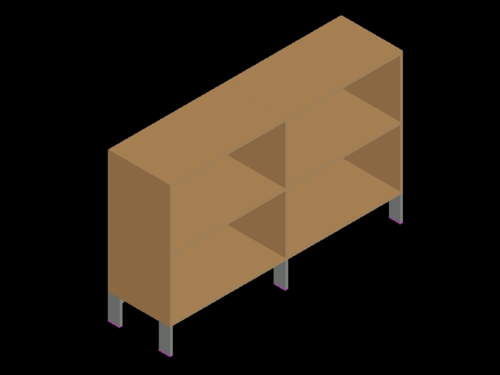 Cupboards - drawers 3d