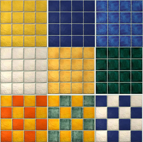 Texture of wall tiles