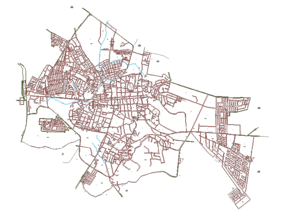 Karte von San Miguel de Allende