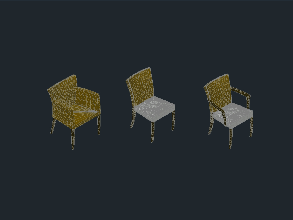 3d chairs