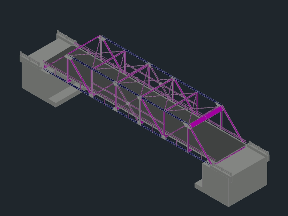 truss bridge solidworks download