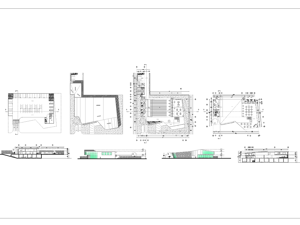 Boliche; Sala de jogos em AutoCAD