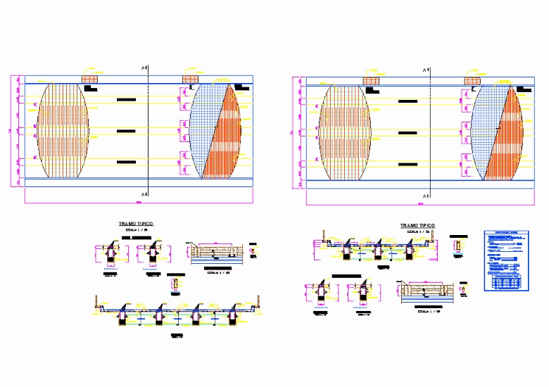 Puentes Tipo Losa Viga En Autocad Descargar Cad Mb Bibliocad ...