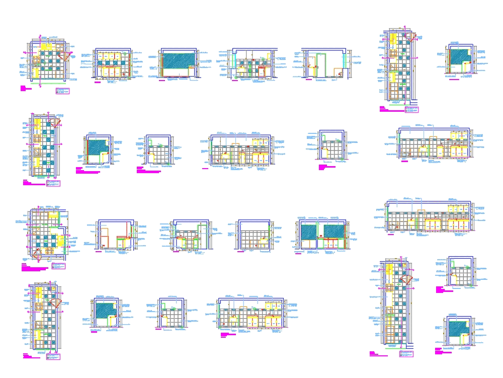 Kitchen details in AutoCAD | CAD download (908.61 KB) | Bibliocad