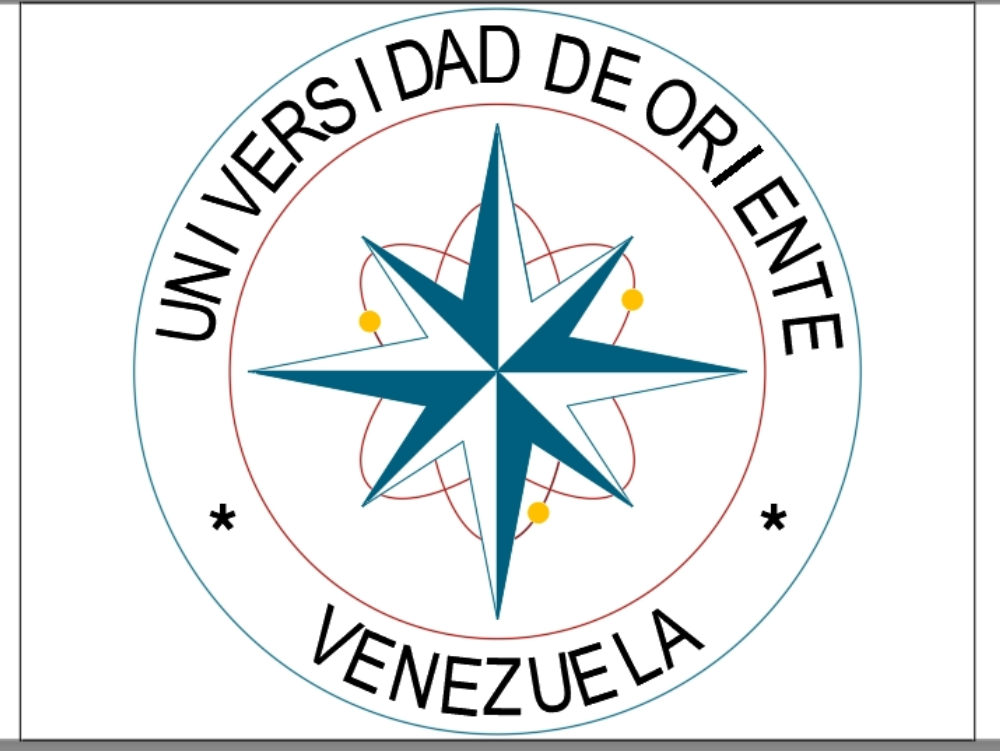 Logotipo da Universidade do Oriente; Venezuela