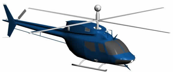 Hubschrauber 3d