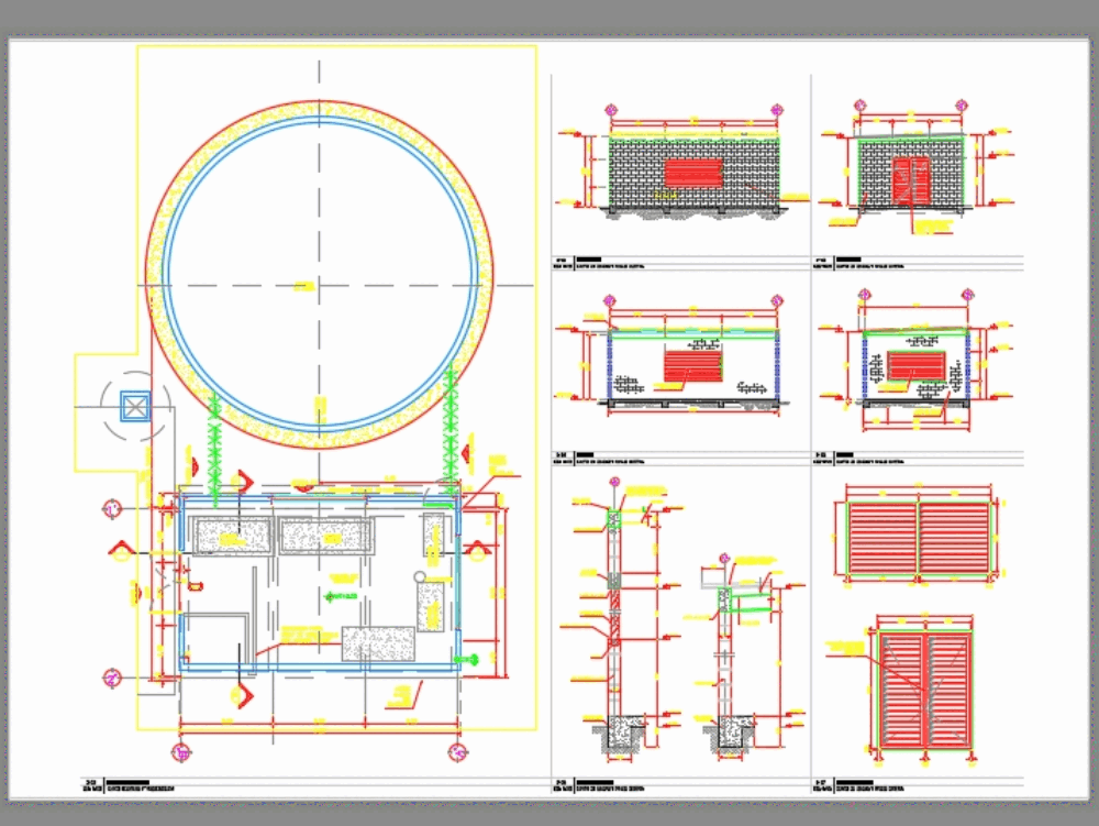 Tanque Cisterna En Autocad Descargar Cad 68148 Kb Bibliocad 1289