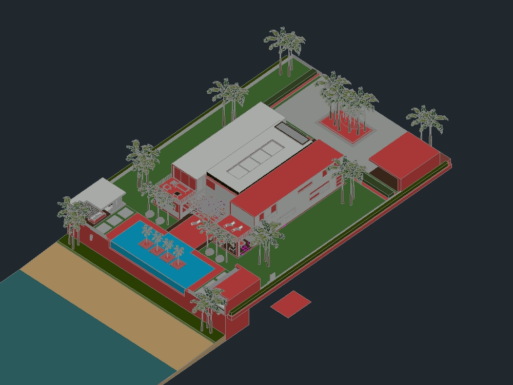 Casa Playa 3D