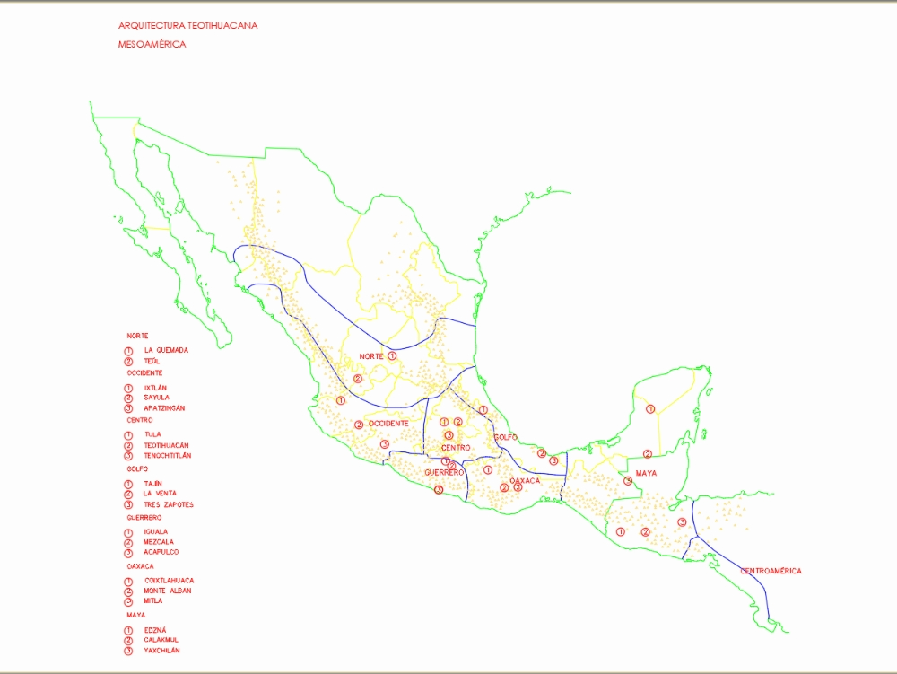 Cidades mesoamericanas