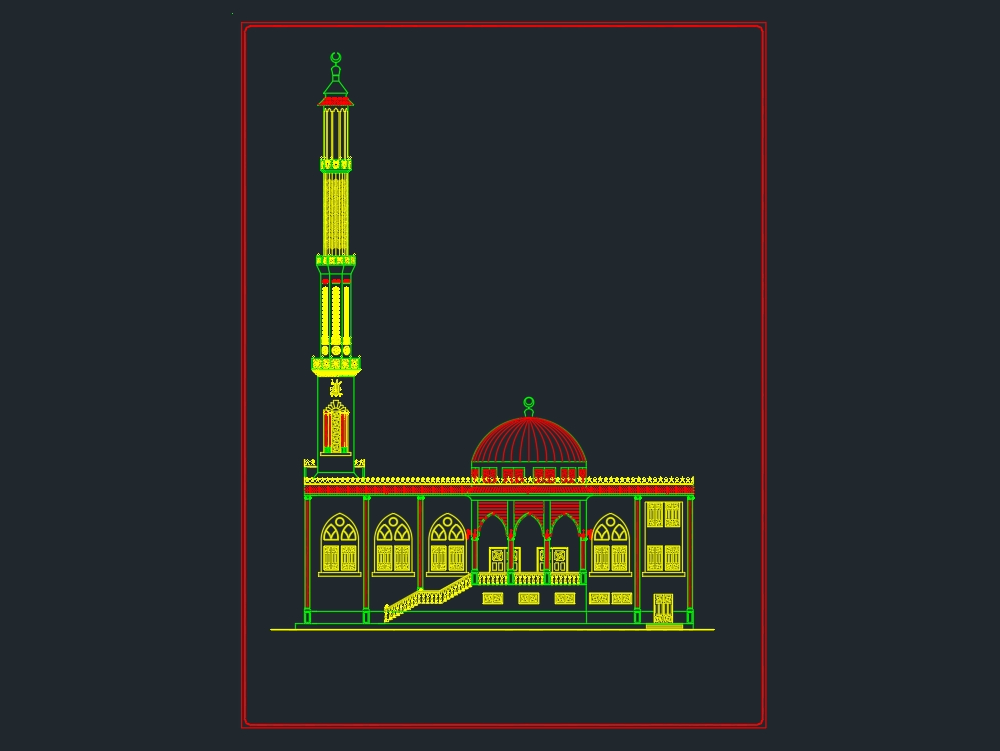 Mezquita en Egipto