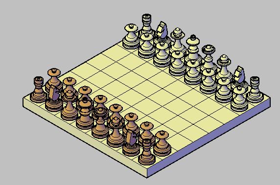 3d table chess