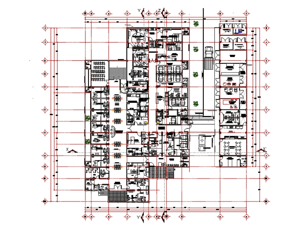Basic hospital 12 beds