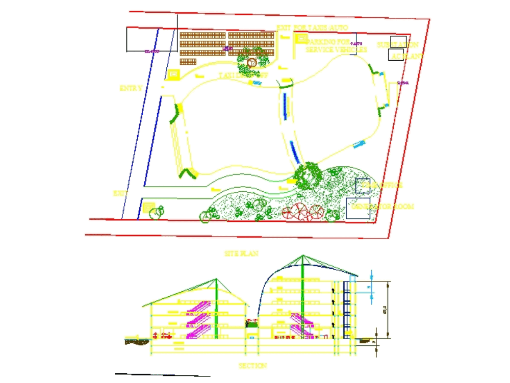 Shopping mall in AutoCAD | Download CAD free (284.71 KB ... electrical plan and layout 