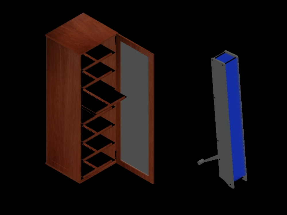 Filing cabinets 1  3D