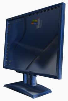 Monitor de computadora de escritorio 