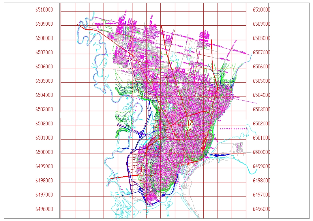 Plan d'urbanisme de la ville de Santa Fe ; province de Santa Fe; Argentine