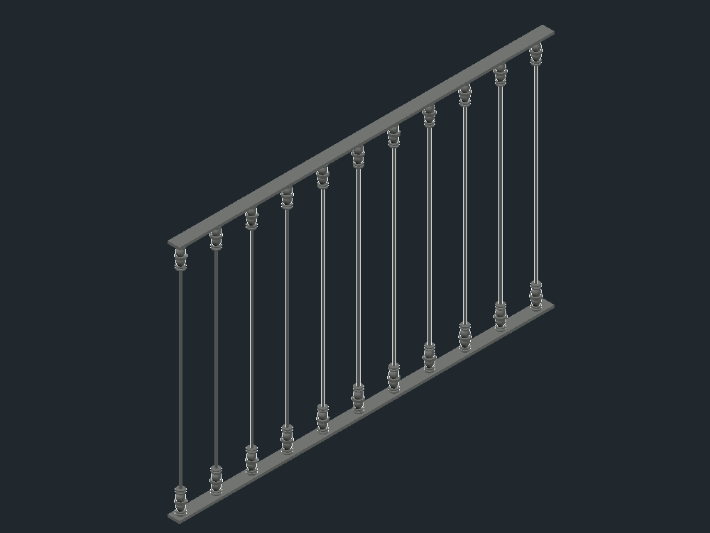 3d railing