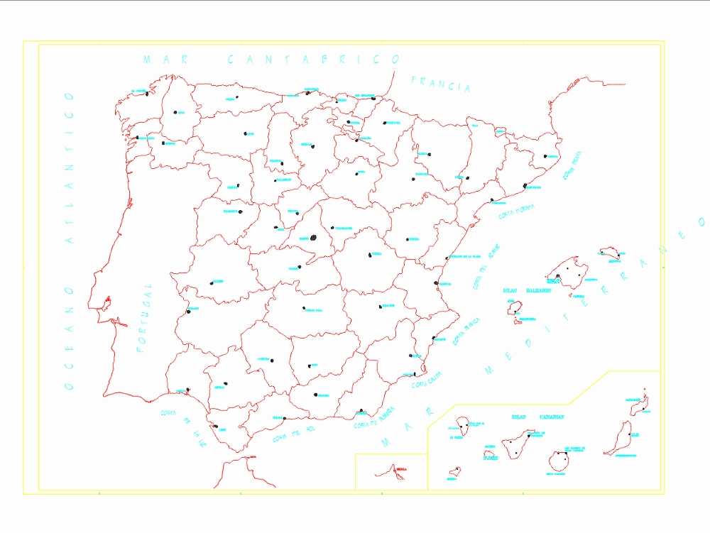 Plano de España 